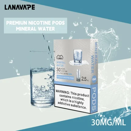 🥛礦泉水｜Lana Pod 拉納電子煙彈系列 適配各式一代煙桿 #超商取付#